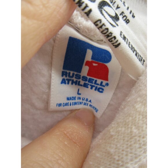 VTG Russell Athletic Sweatshirt Large Sigma Delta Tau Sorority Greek 80s * - Picture 13 of 15